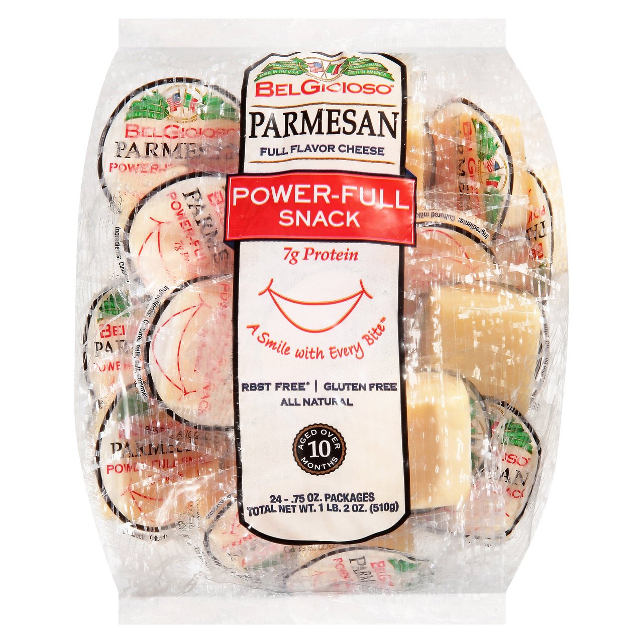 BelGioioso Parmesan Snacking Cheese, 24-Count / 0.75 oz - Image 1