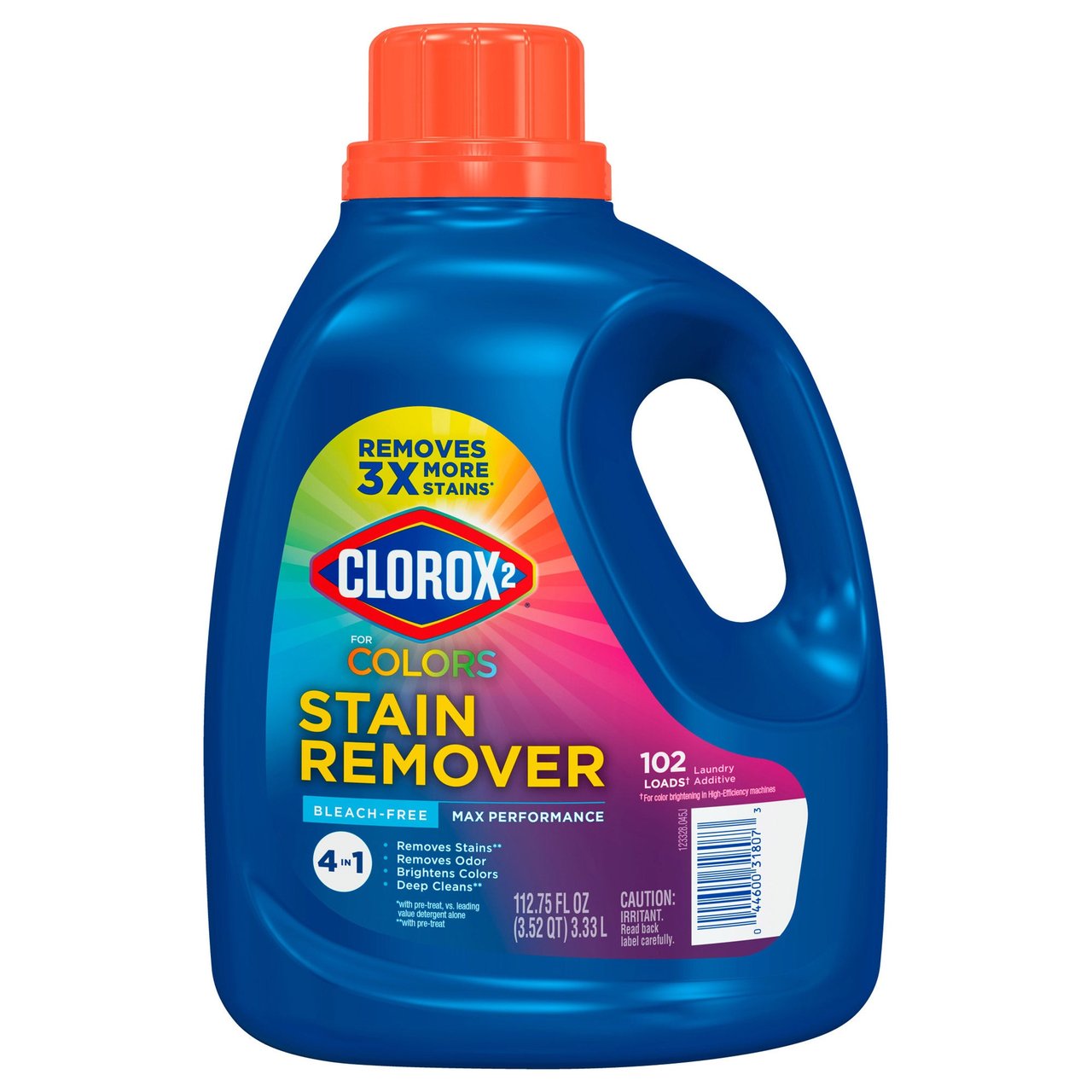 Clorox 2 Max Performance Liquid 102 Loads / 112.75 oz - Image 1