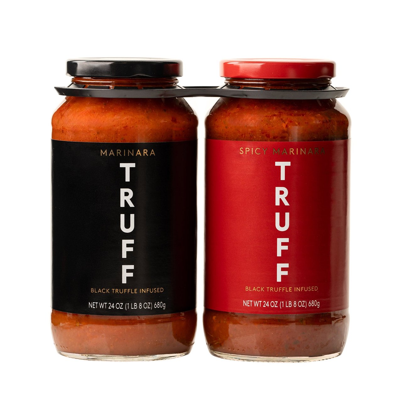 TRUFF Black Truffle Marinara Variety Pack, 2 x 24 oz (3 lbs) - Image 1