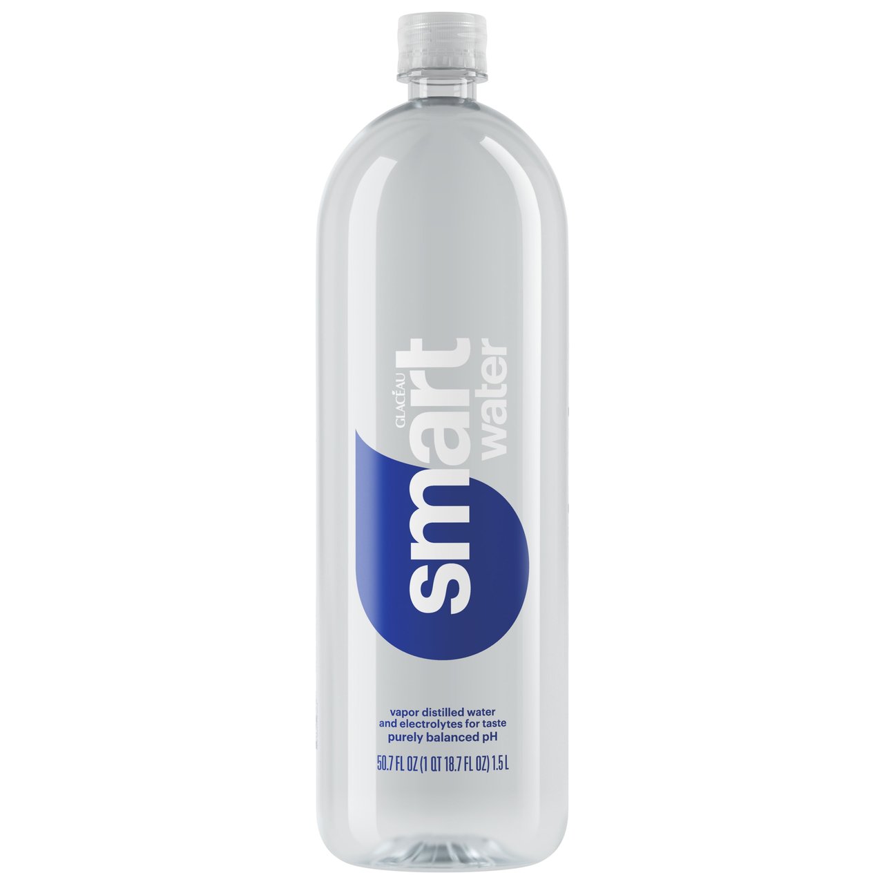 Glaceau Smartwater, 1.5 Liter Bottles, 12-Count - Image 1