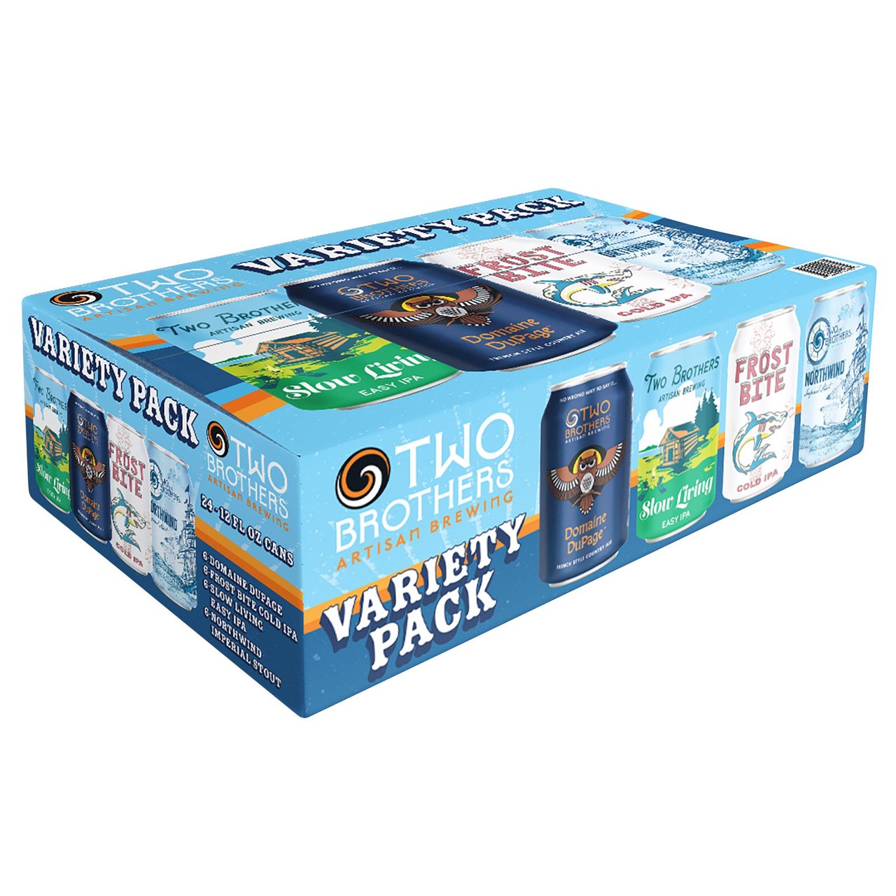 Two Brothers Brewing Winter Variety Pack, 24/12 Ounce Cans - Image 1