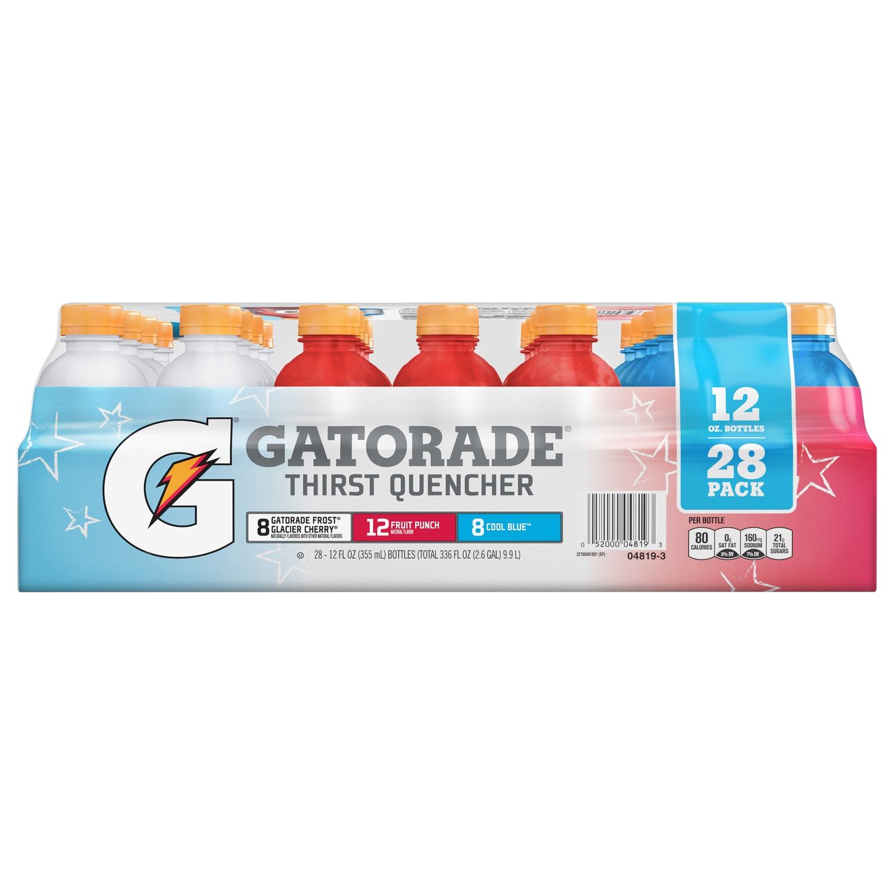 Gatorade Thirst Quencher, Liberty Variety Pack, 12 fl oz, 28-Count - Image 1
