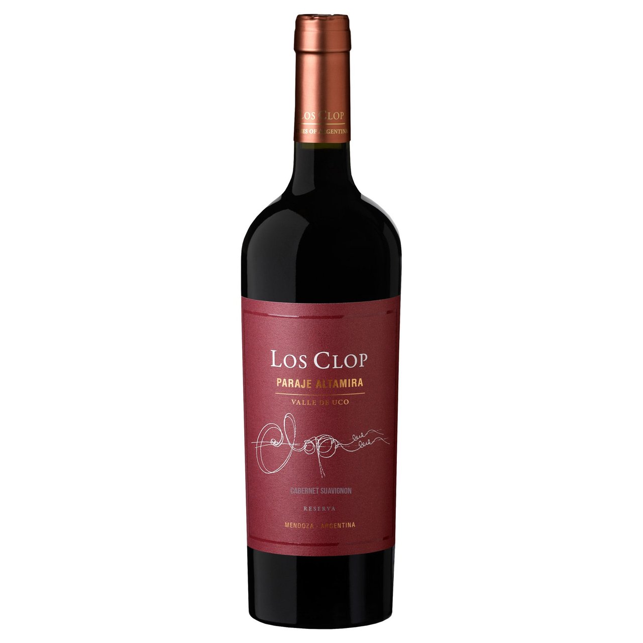 Los Clop Paraje Altamira Cabernet Sauvignon Argentina 750 ml - Image 1