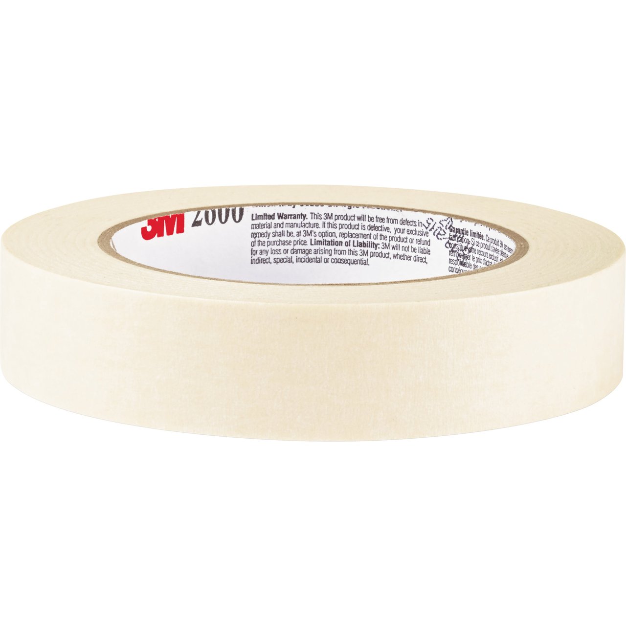 Highland Masking Tape 0.7" x 60.1 Yds, 3" Core, Tan, 6 Count