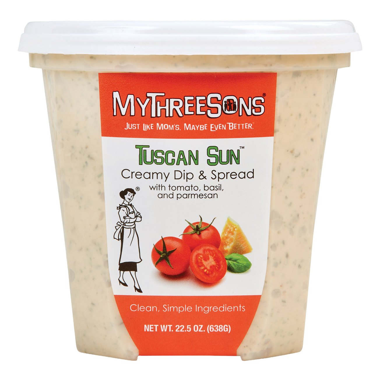 MyThreeSons Gourmet Tuscan Sun Creamy Dip & Spread, 22.5 oz - Image 1