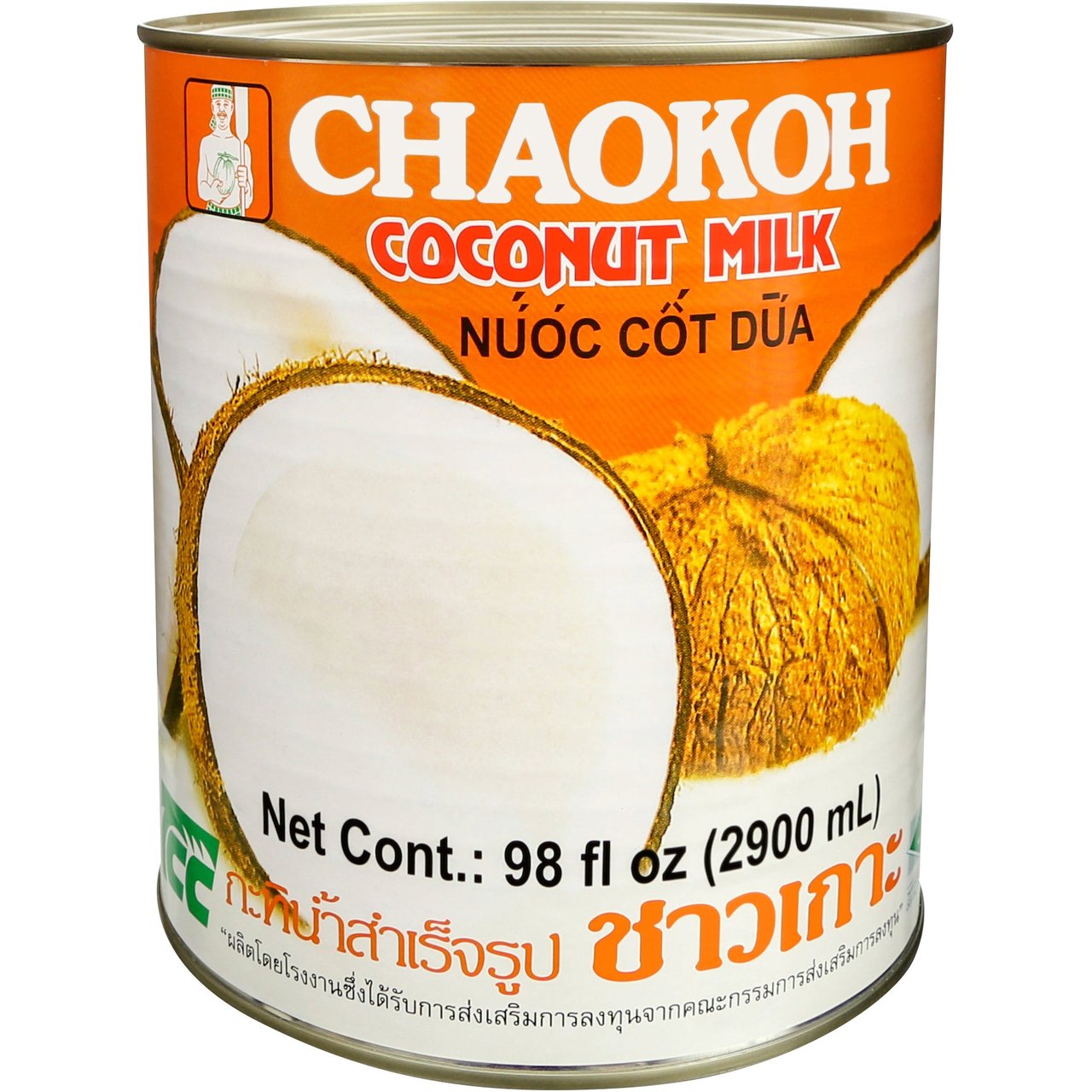 Chaokoh Coconut Milk #10 Can - Image 1