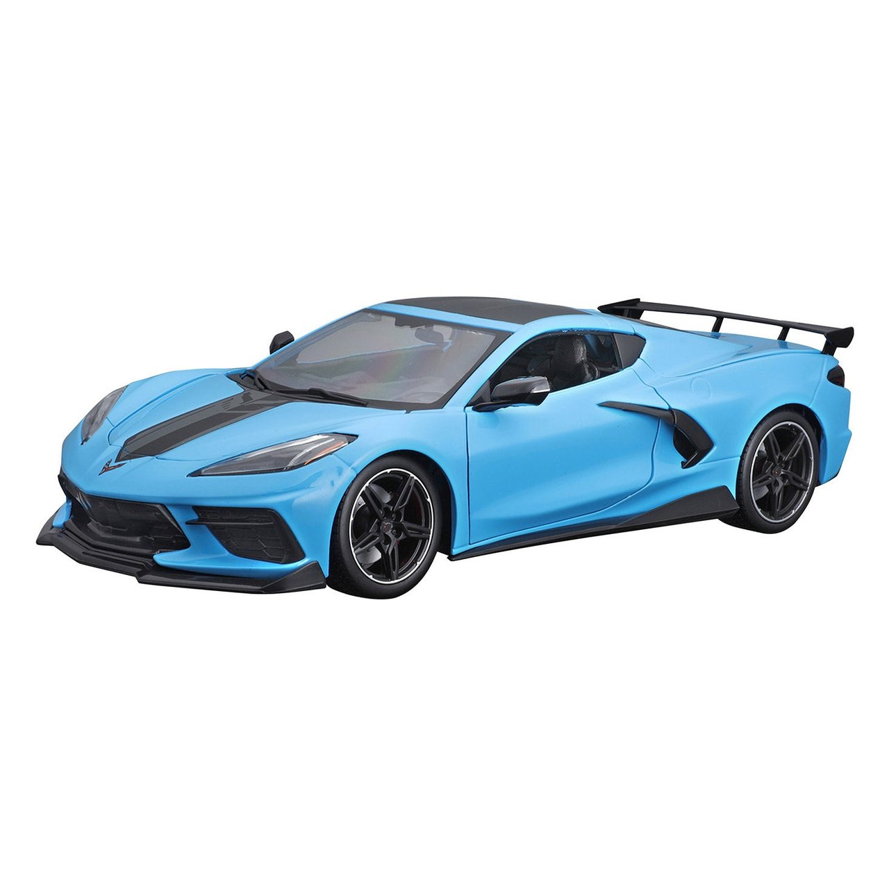 Corvette Stingray 1:18 Special Edition 2020 Metallic Blue Diecast Model - Image 1