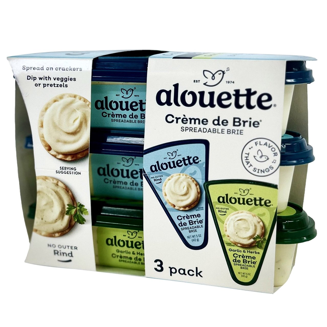 Alouette Crème de Brie 3/5 oz - Image 1