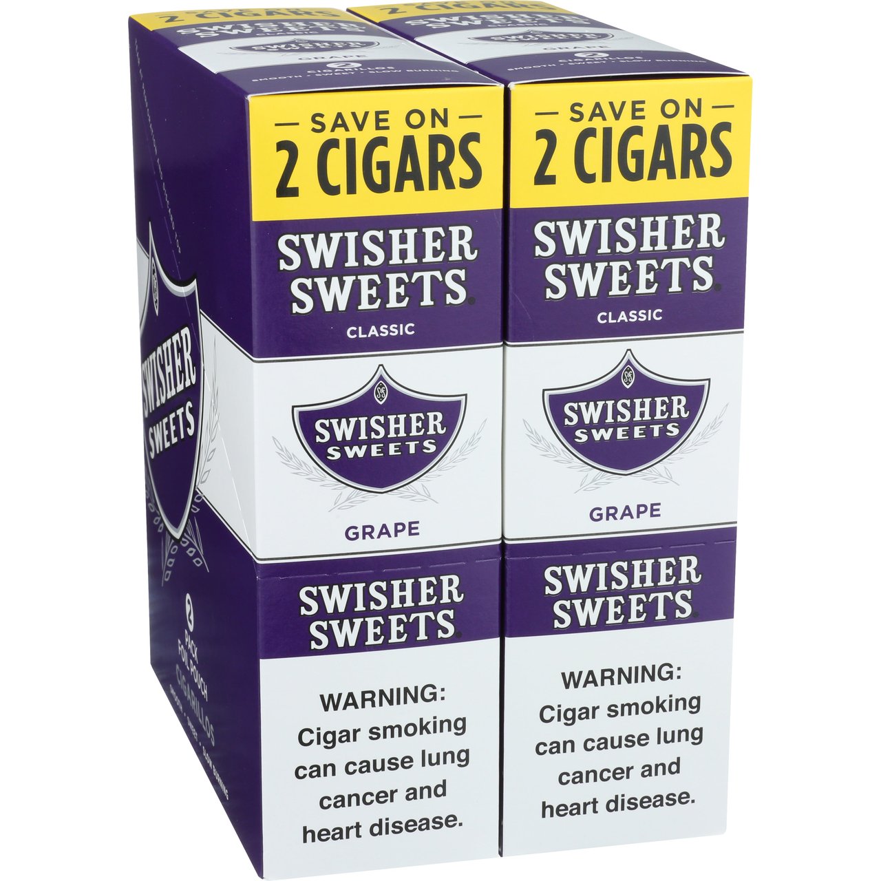 Swisher Sweets Cigarillos Grape Save On 2 - 30/2CT Pouch - Image 1