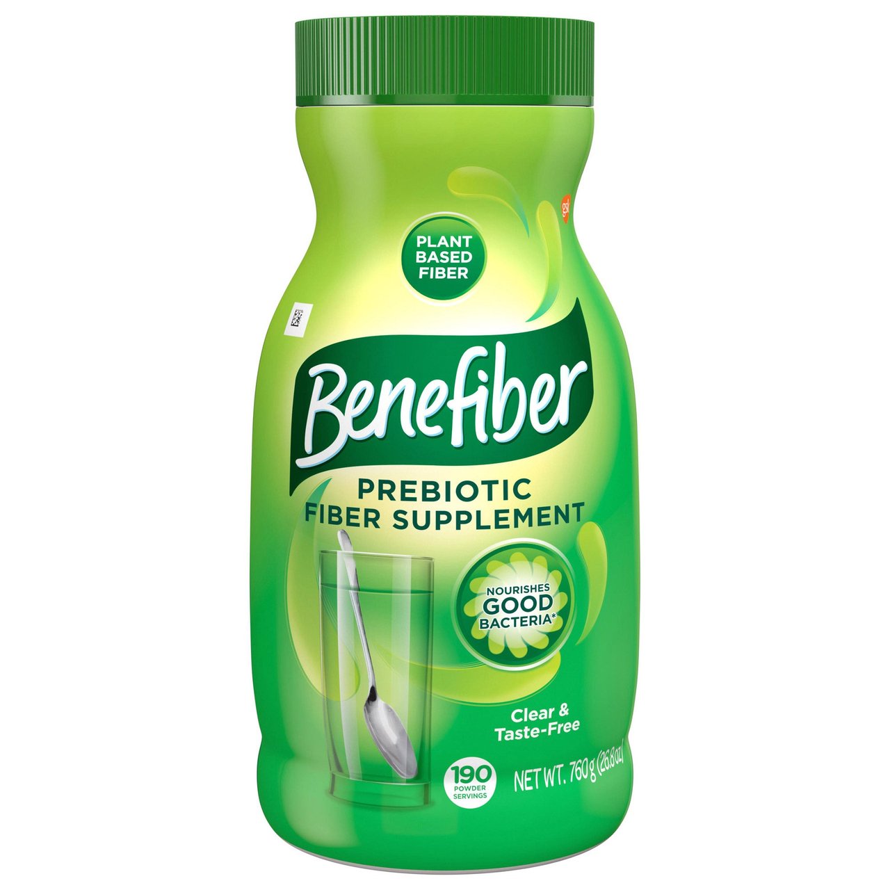 Benefiber Prebiotic Fiber Supplement Powder, 190 Servings - Image 1
