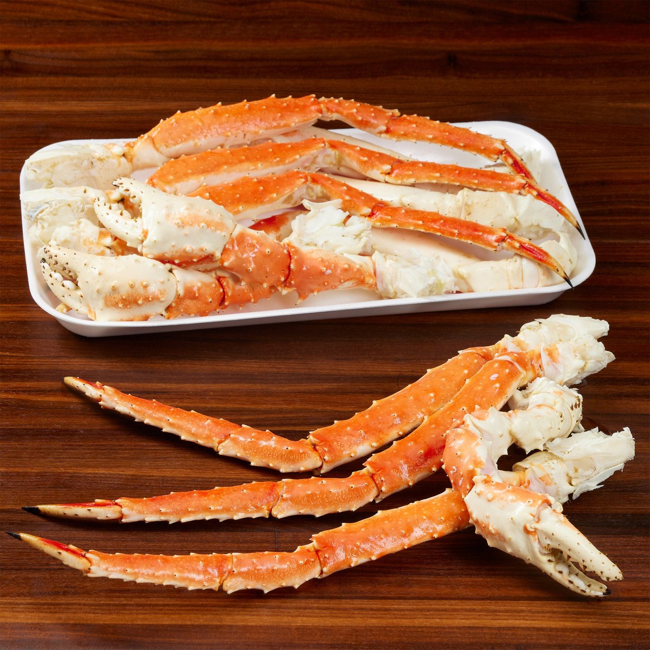 Wild Cooked Southern King Crab Legs & Claw 10 lb Box