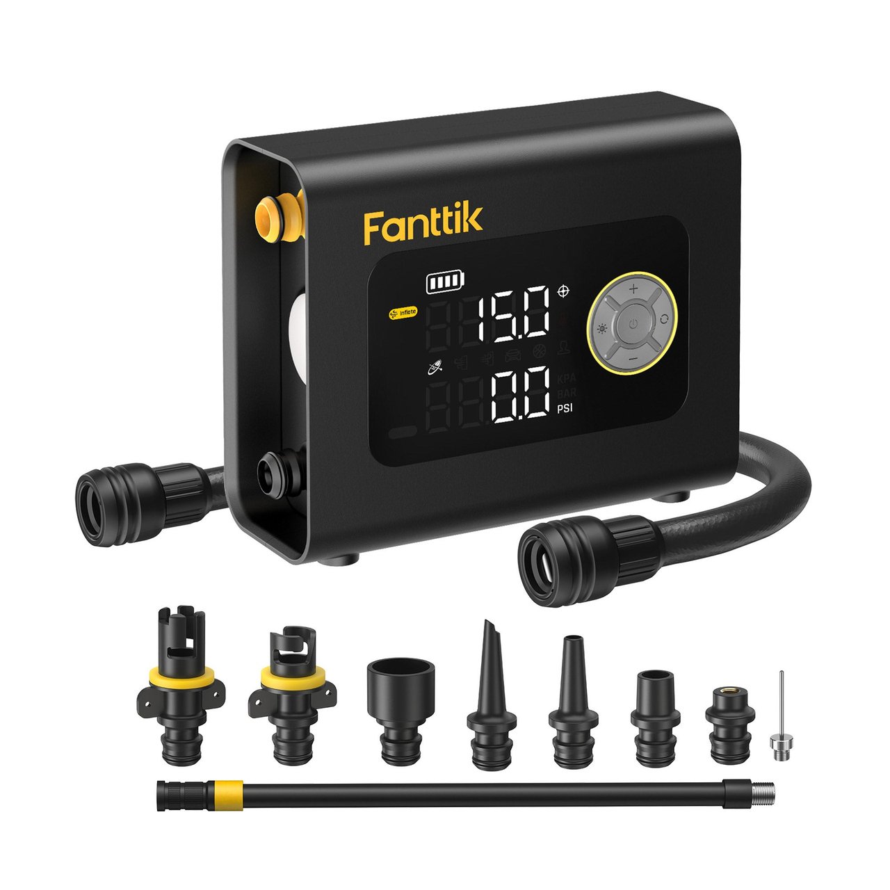 Fanttik S300 Cross 4X Inflator Light and Power Bank - Image 1