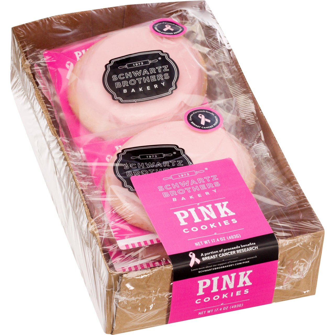 Schwartz Brothers Bakery Pink Cookie, 6 x 3.5 oz - Image 1