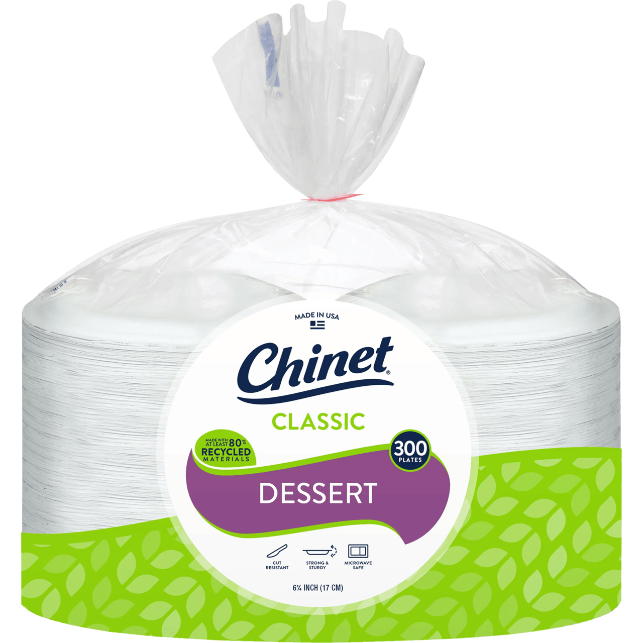 Chinet 6-3/4" Paper Plates, 300 ct - Image 1
