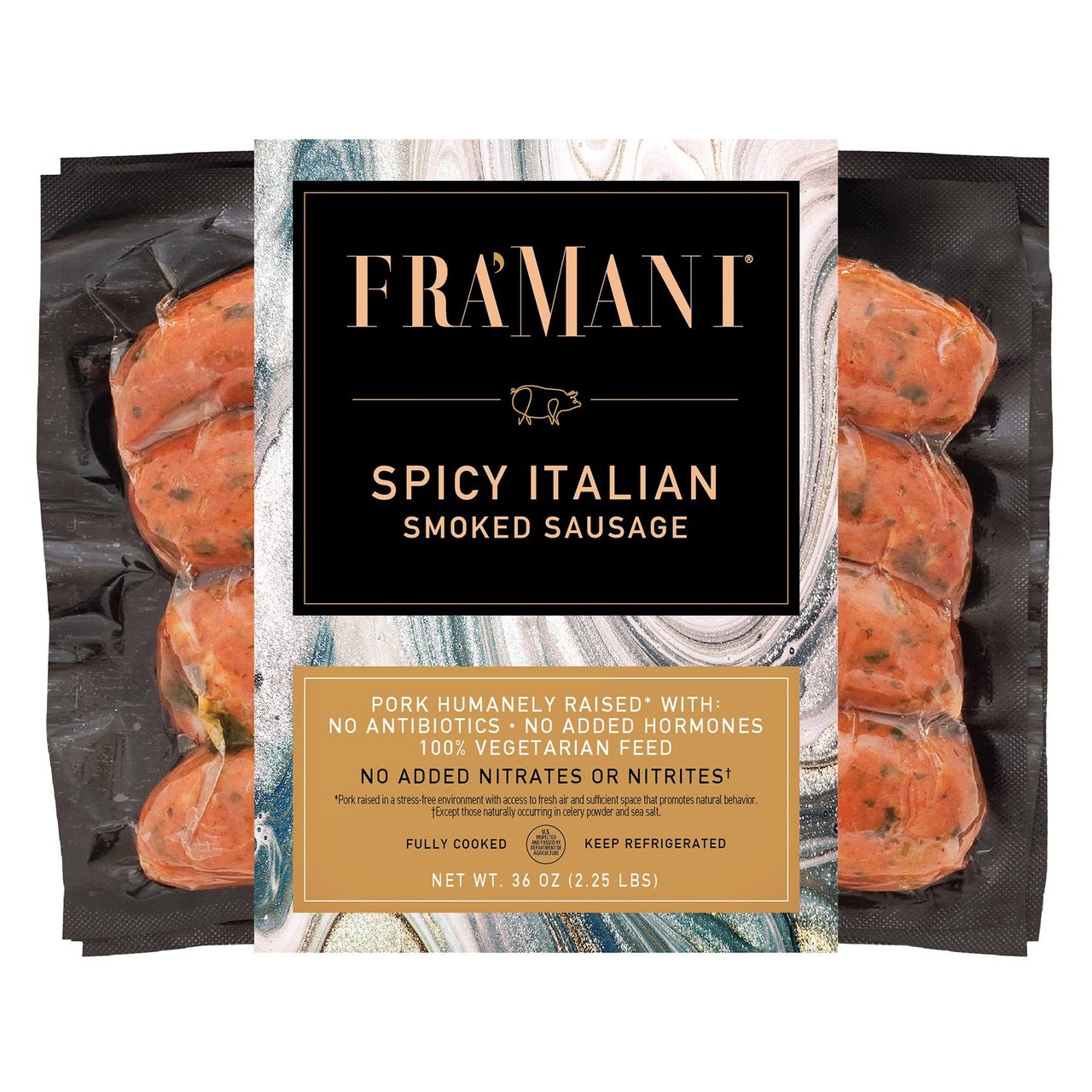 Fra'Mani Spicy Italian Sausage 2.25 Pounds - Image 1