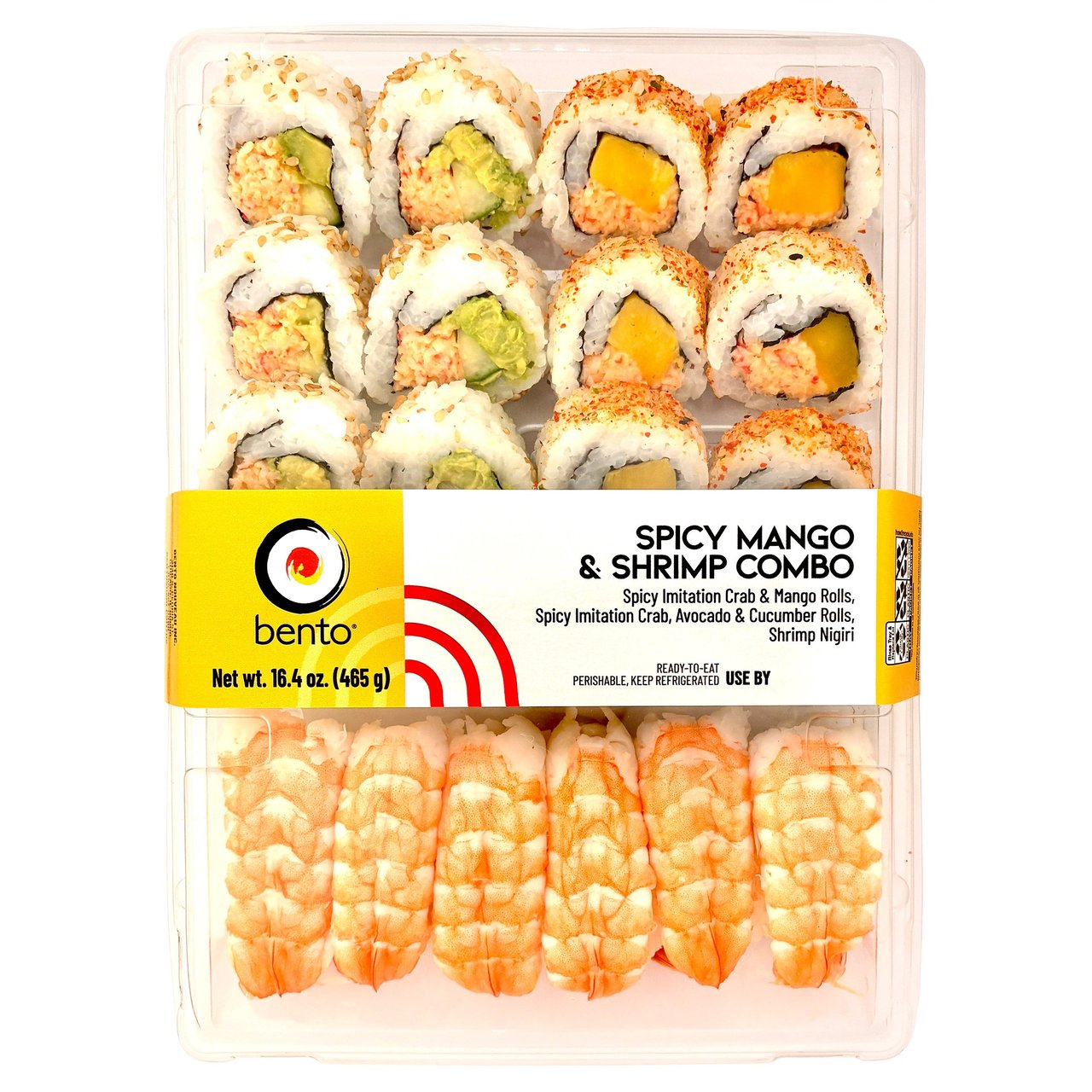 Bento Spicy Shrimp Combo Sushi 16.4 oz - Image 1