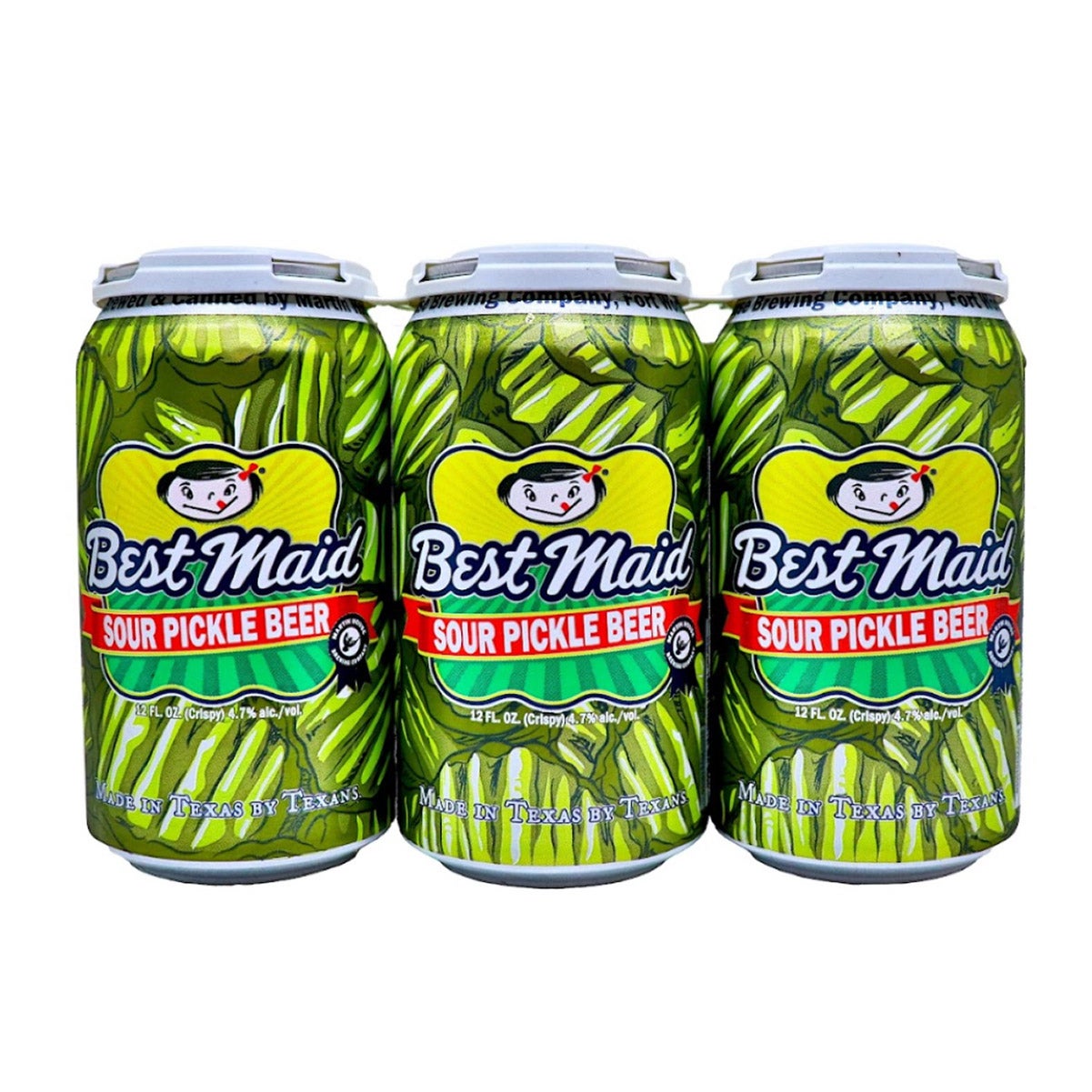 BEST MAID SOUR PICKLE BEER 6/12 OZ CANS
