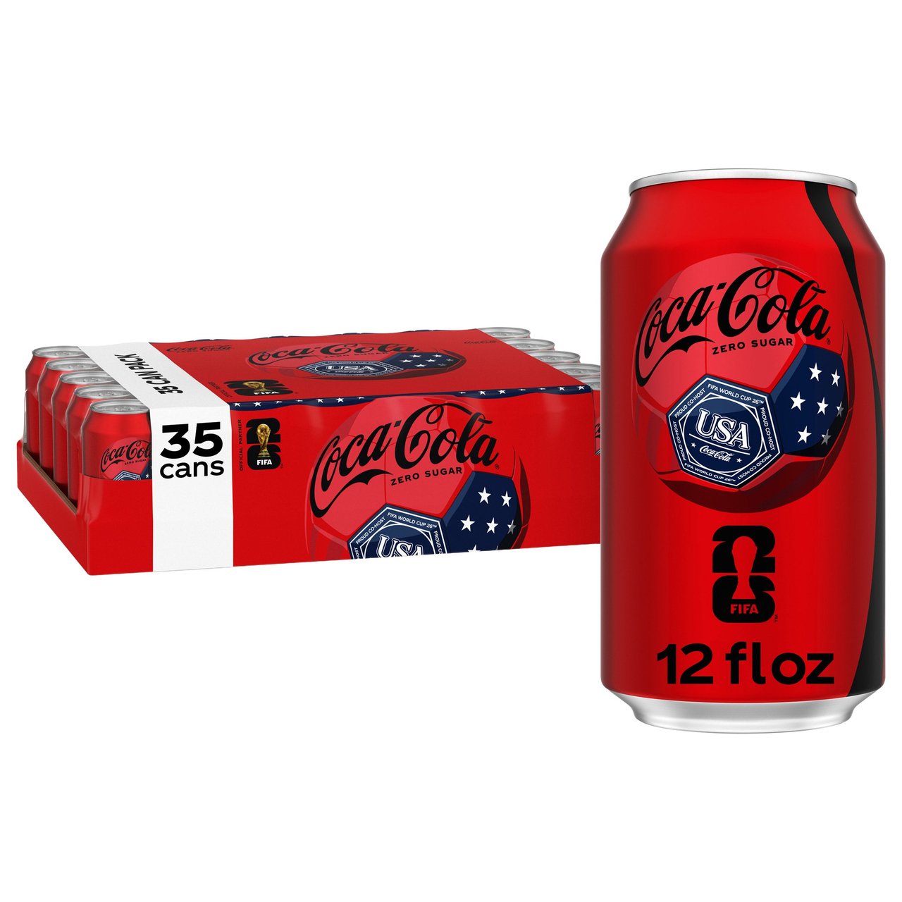 Coca-Cola Zero Sugar 35 Pack, 12 Ounces Each - Image 1