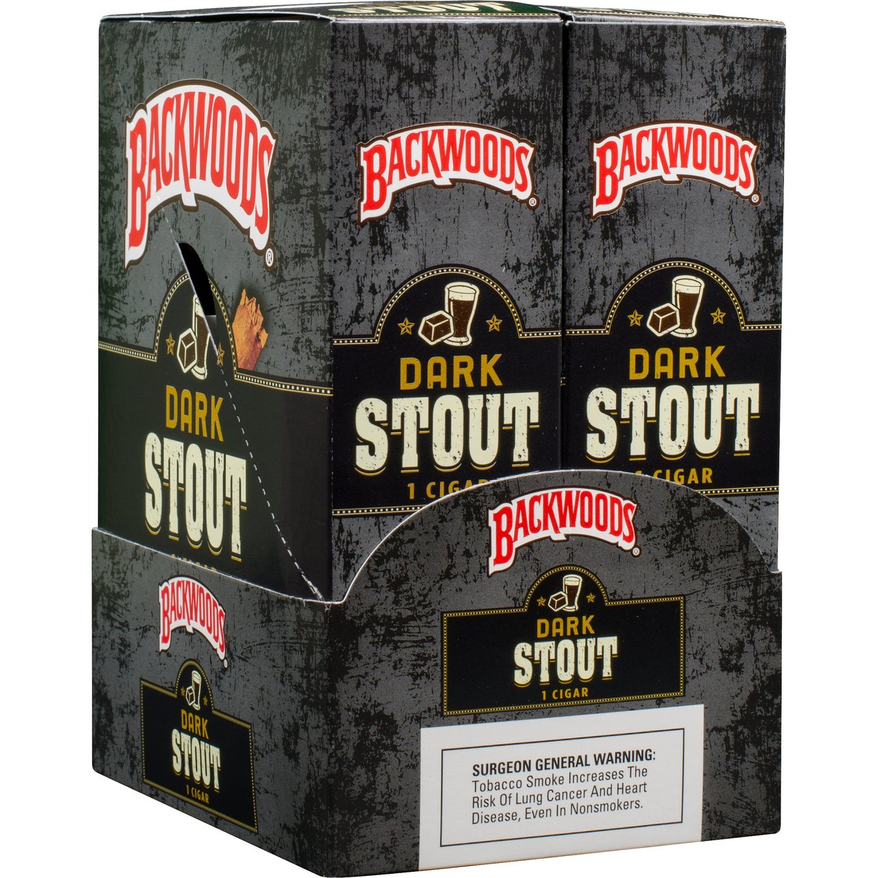 Backwoods Dark Stout Singles Cigars, 24 ct. Upper Deck - Image 1