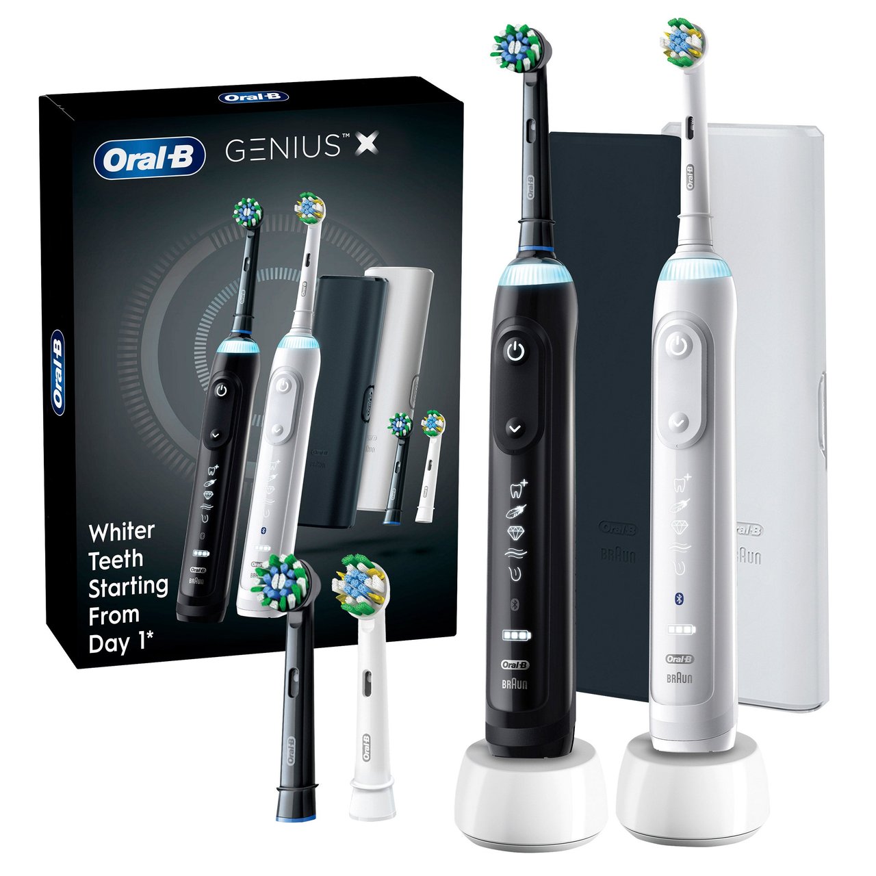 Oral-B Genius X with AI Handles 2-Pack (#2399074) - $119.99 (down