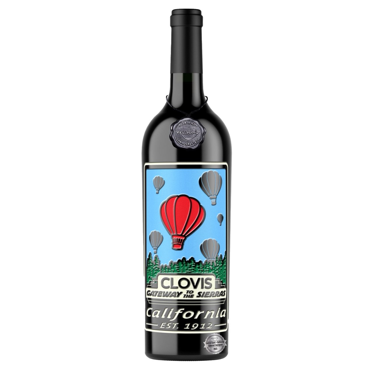 Clovis Patch Etched Cabernet Sauvignon Central Coast 750mL - Image 1