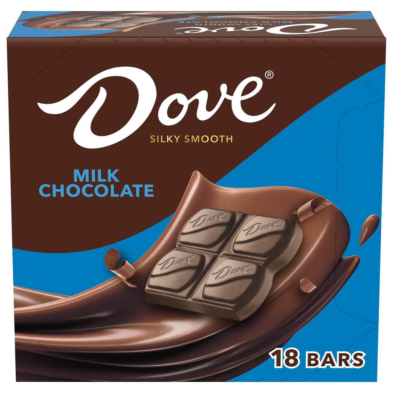 Dove Milk Chocolate Bars 18 Count/1.44 oz - Image 1
