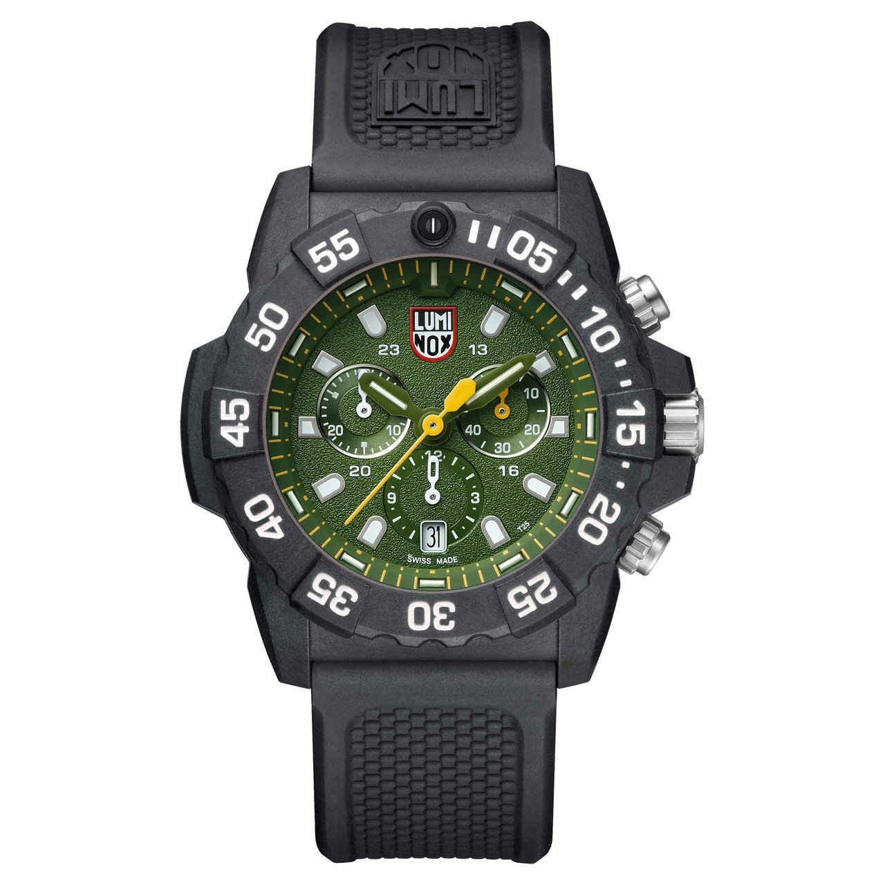 Luminox Navy SEAL Green Dial 45mm CARBONOX Men's Quartz Watch - Image 1