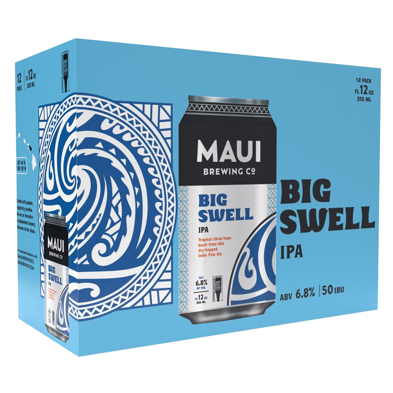 Maui Brewing Co Big Swell IPA 12/12 oz Cans