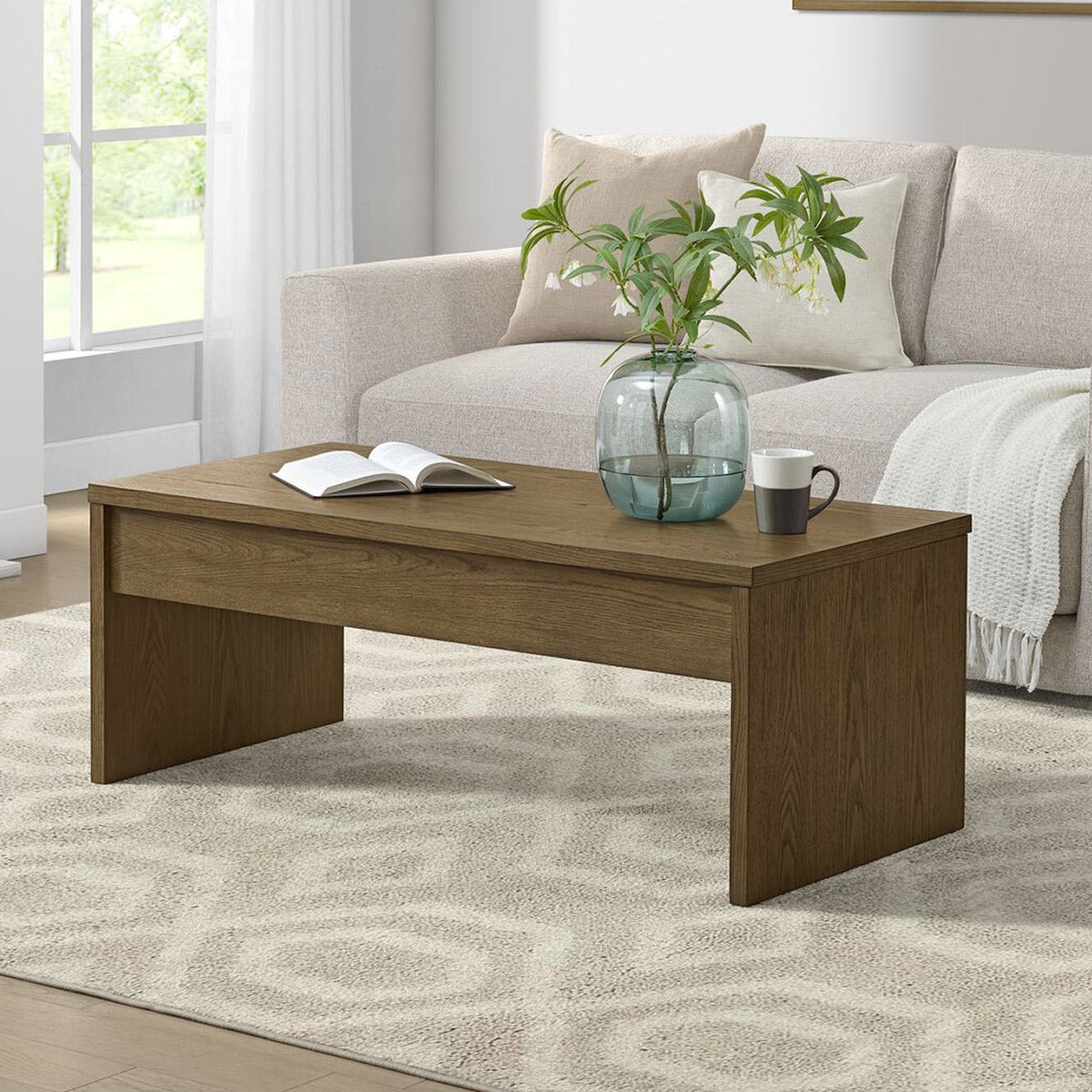 Bayside Furnishings Whitlee Lift-Top Coffee Table - Image 1