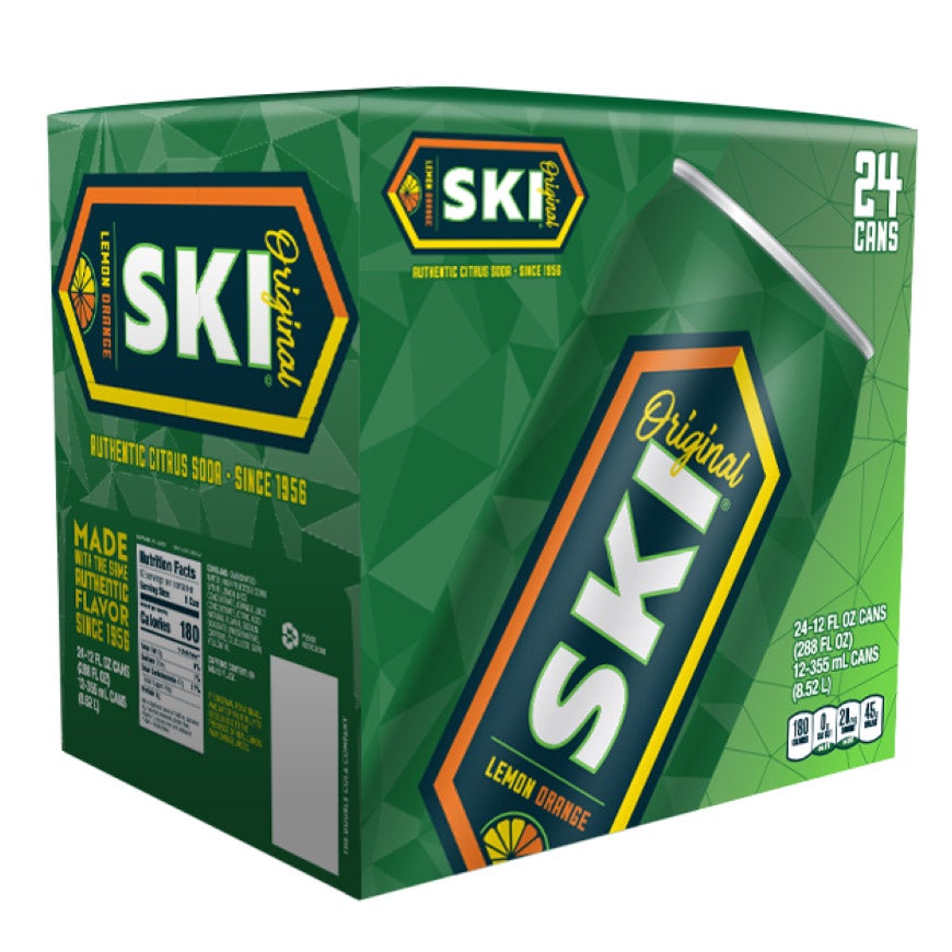 SKI Original Soda, 24/12 oz Cans - Image 1