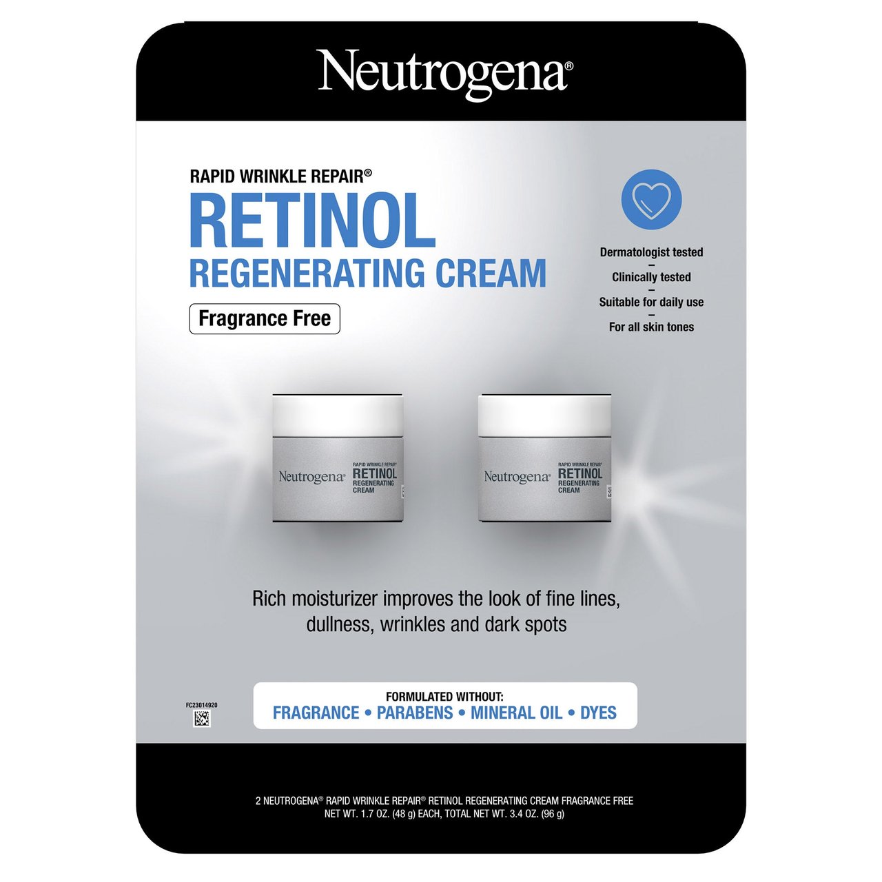 Neutrogena Rapid Wrinkle Repair Retinol Regenerating Cream