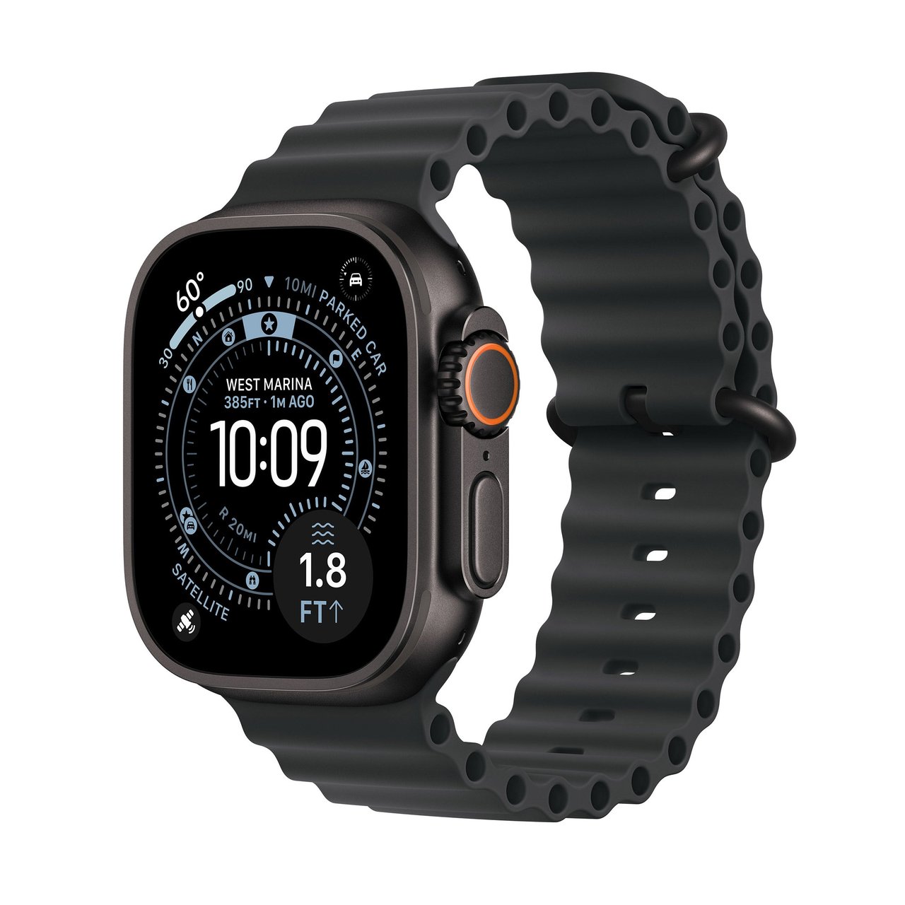 Apple Watch Ultra 3 49mm Black Titanium MF0J4LW/A, LTE - Image 1