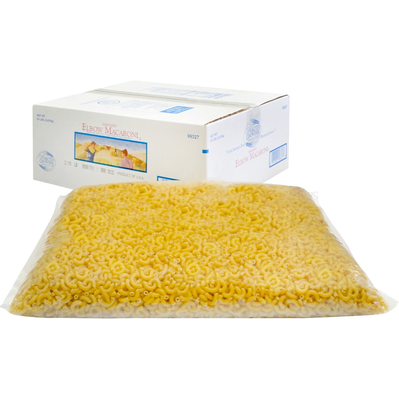 Dakota Growers Elbow Macaroni, 2 x 10 lb