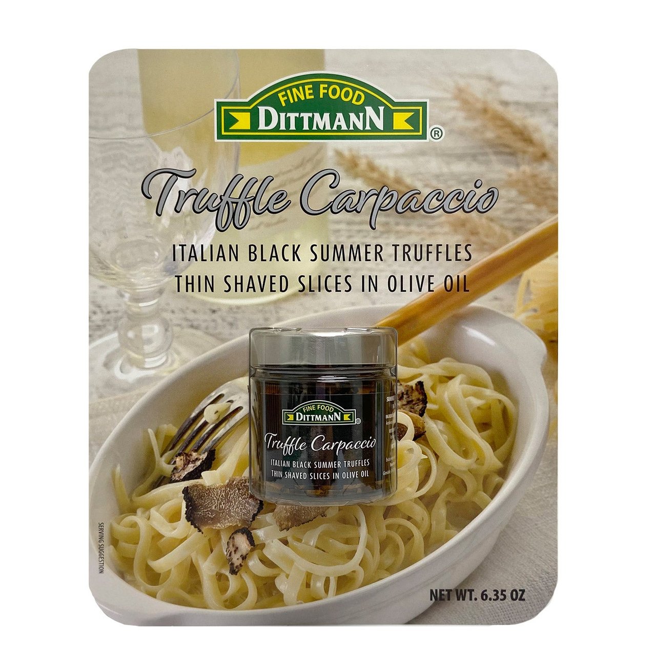 Dittmann Black Truffle Carpaccio 6.35 oz - Image 1