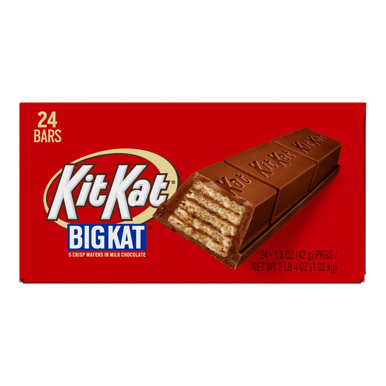 Hershey's Kit Kat Big Kat 24/1.5 oz - Image 1