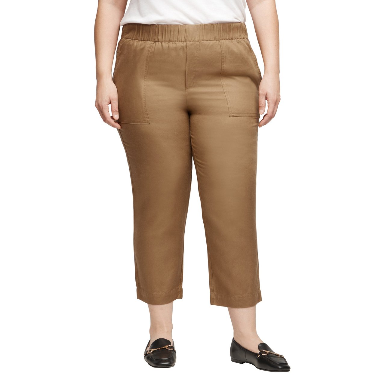 Banana Republic Women's Pull-On Tapered Crop Pant - Image 1