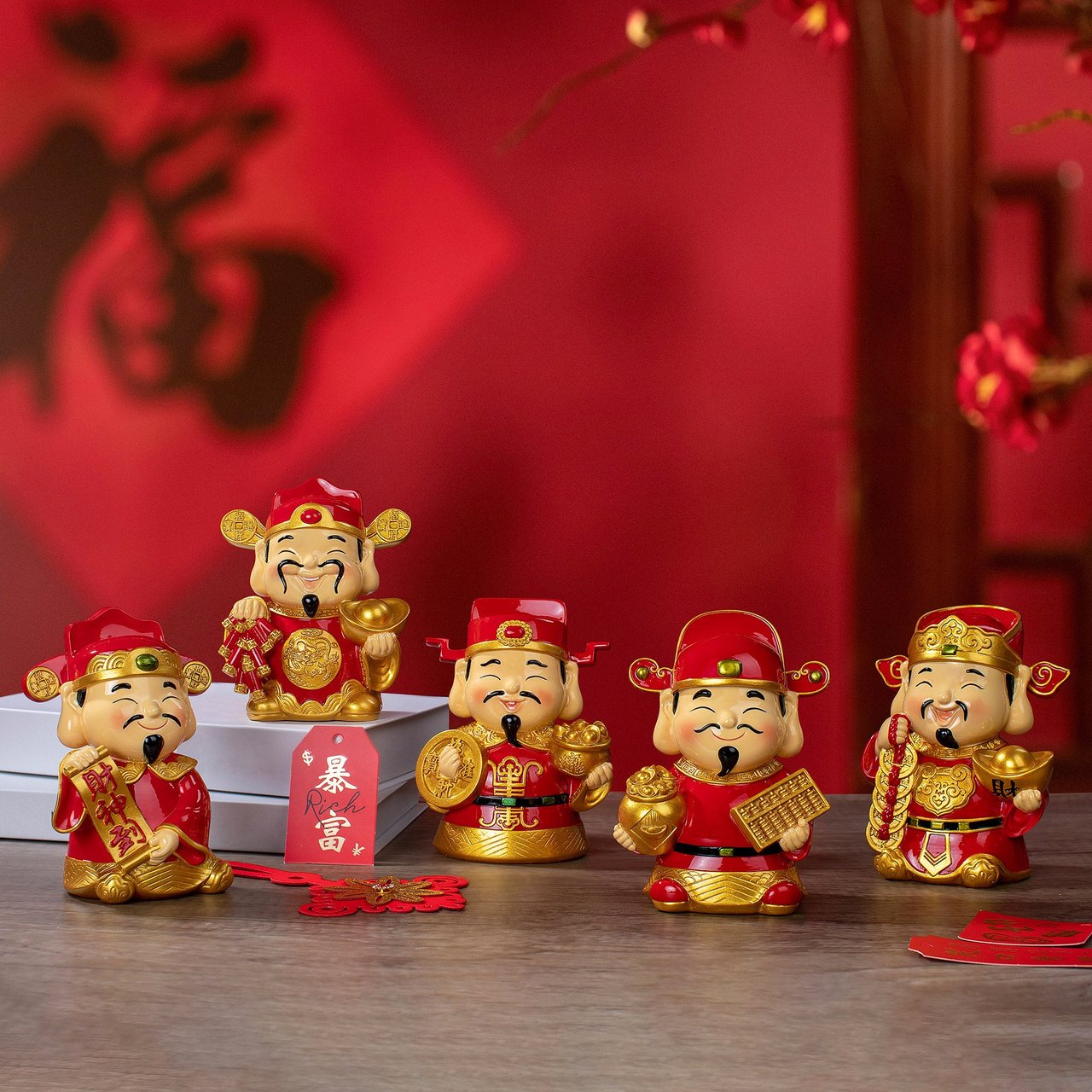 God of Fortune Set of 5 - Image 1