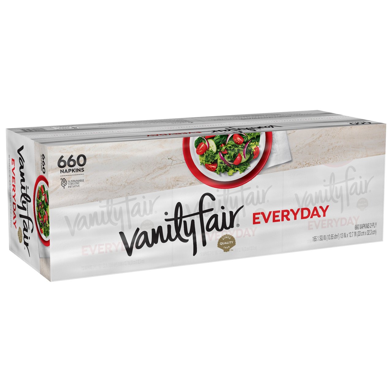 Vanity Fair 2-Ply Everyday Napkins, 660 Count - Image 1