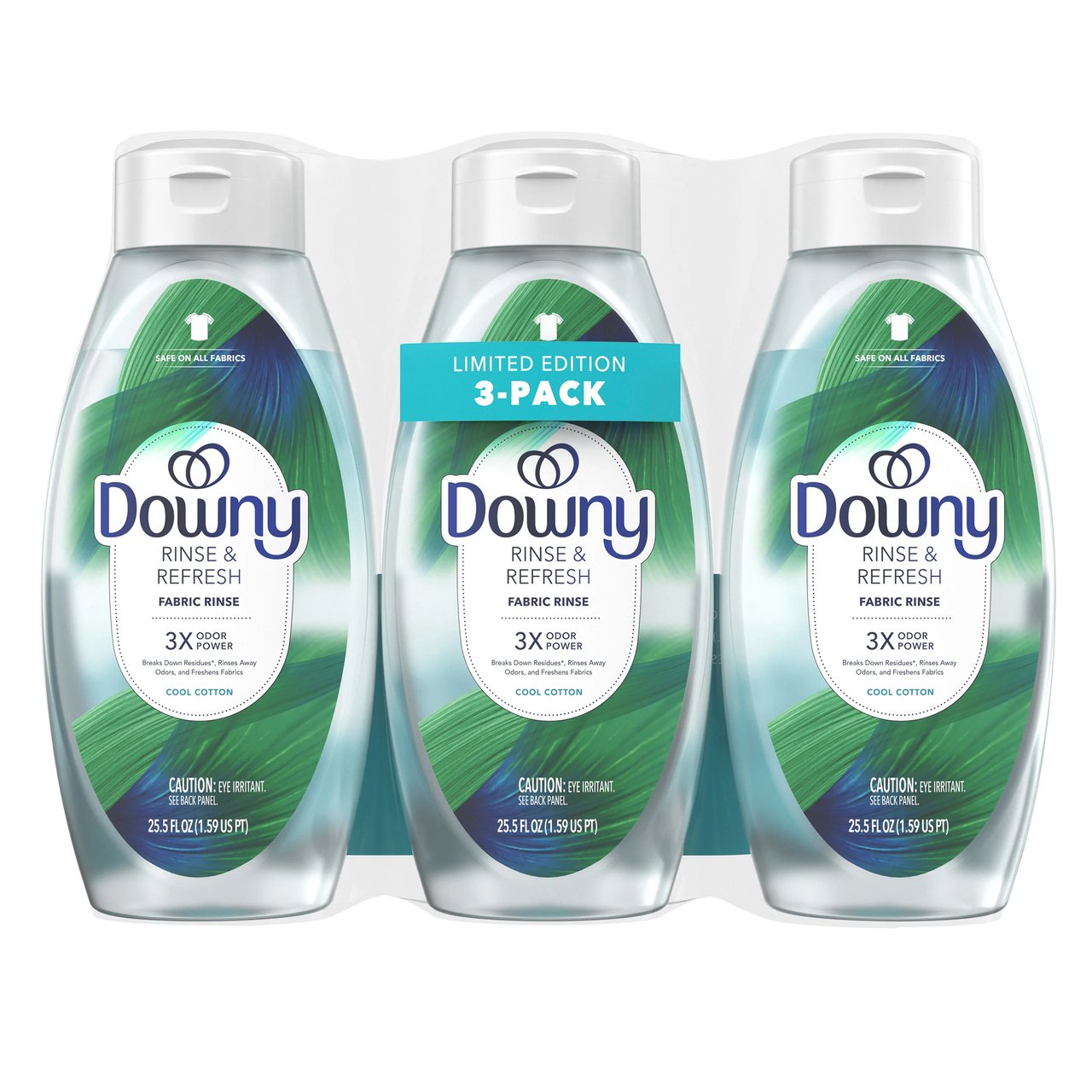 Downy Rinse & Refresh Cool Cotton Bundle 76.5 fl oz (2.39 Qts) - Image 1