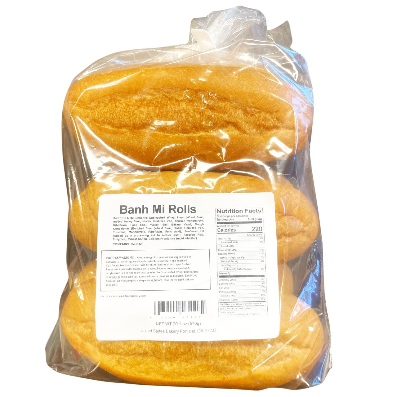 Franz Banh Mi Roll 6 Count