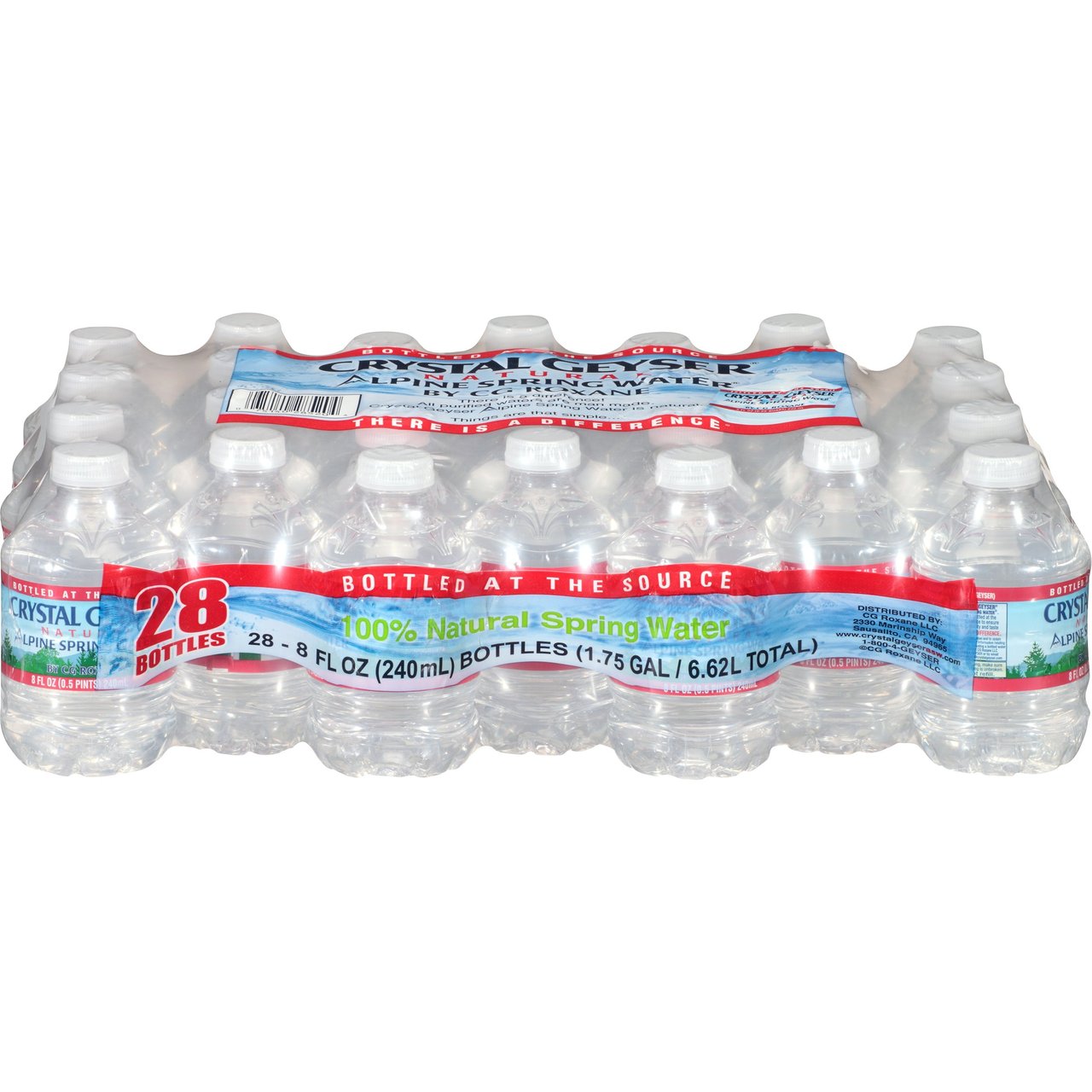 Crystal Geyser Alpine Spring Water, 28 ct / 8 fl oz