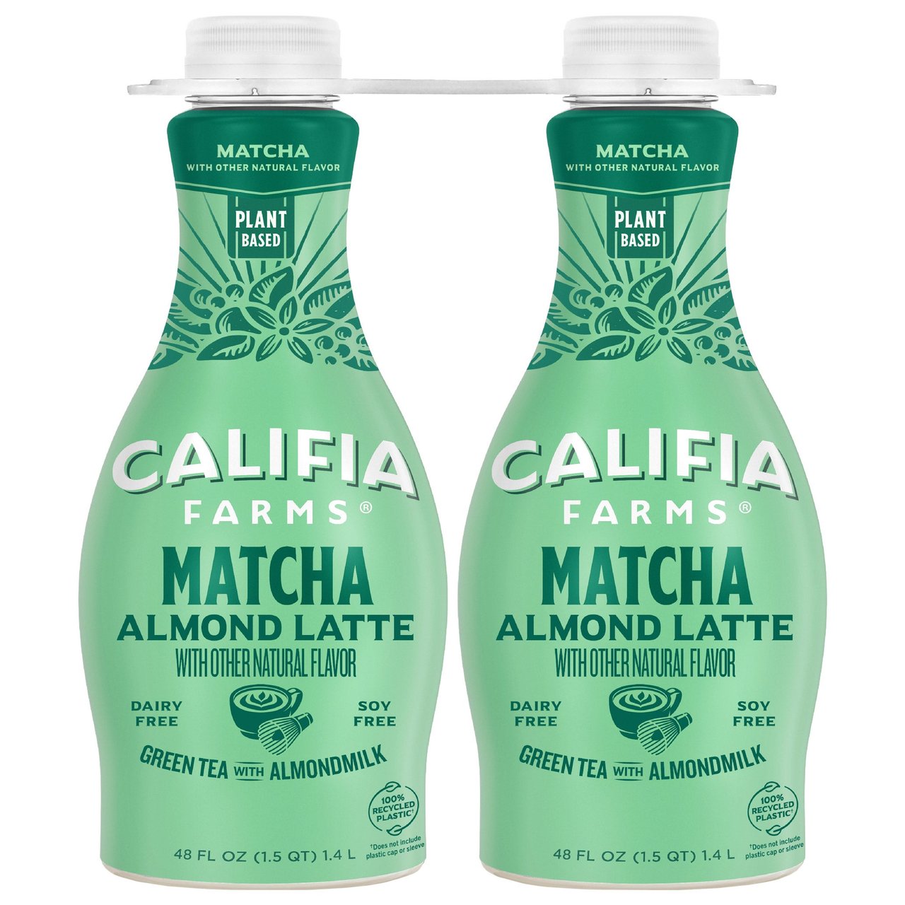 Califia Farms Matcha Almond Latte 2-Pack, 48 Ounces Each - Image 1