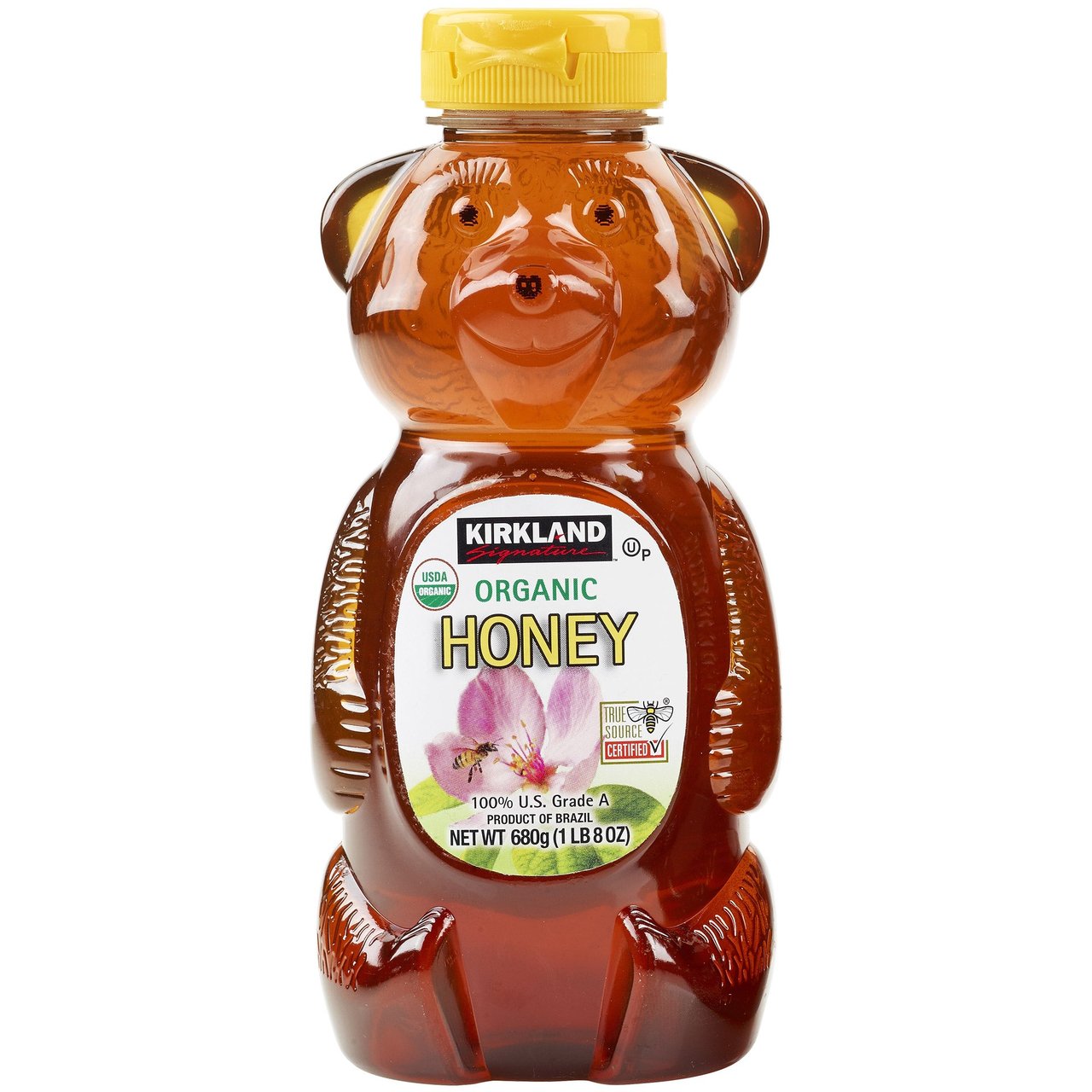 Kirkland Signature Organic Honey Bears, 3-Pack / 1.5 LB Each