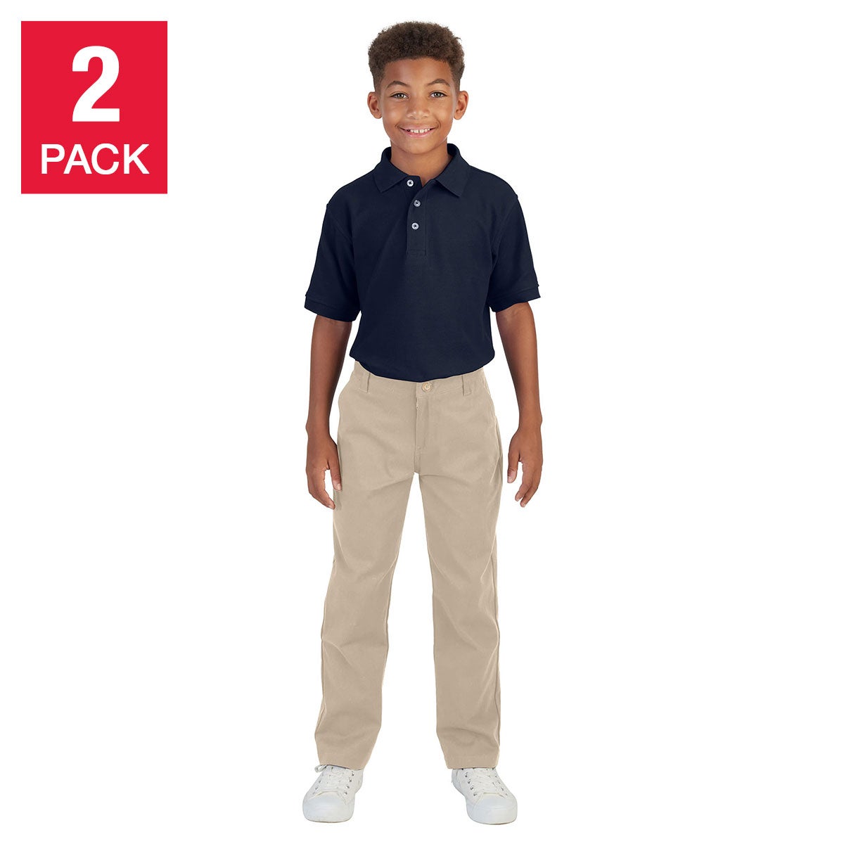 French Toast Boys Youth 2-Pack Pant - Image 1