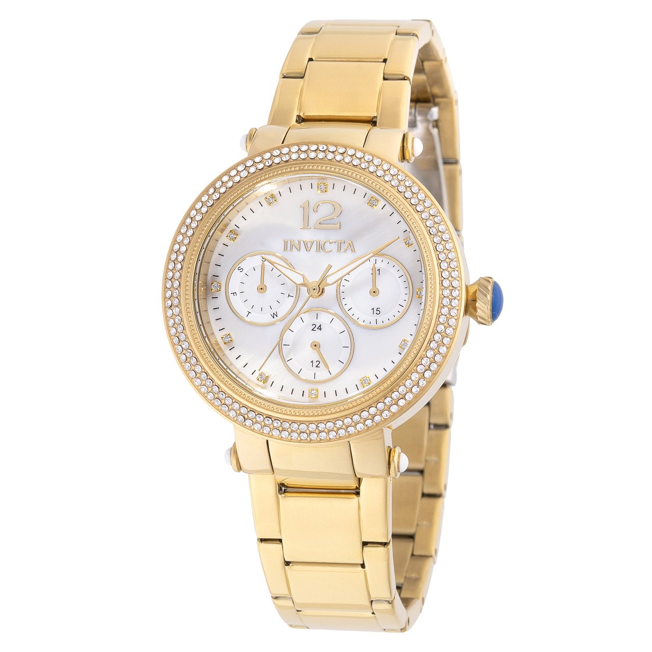 INVICTA BOLT GOLD WOMEN'S QUARTZ WATCH, 36.5MM - Image 1