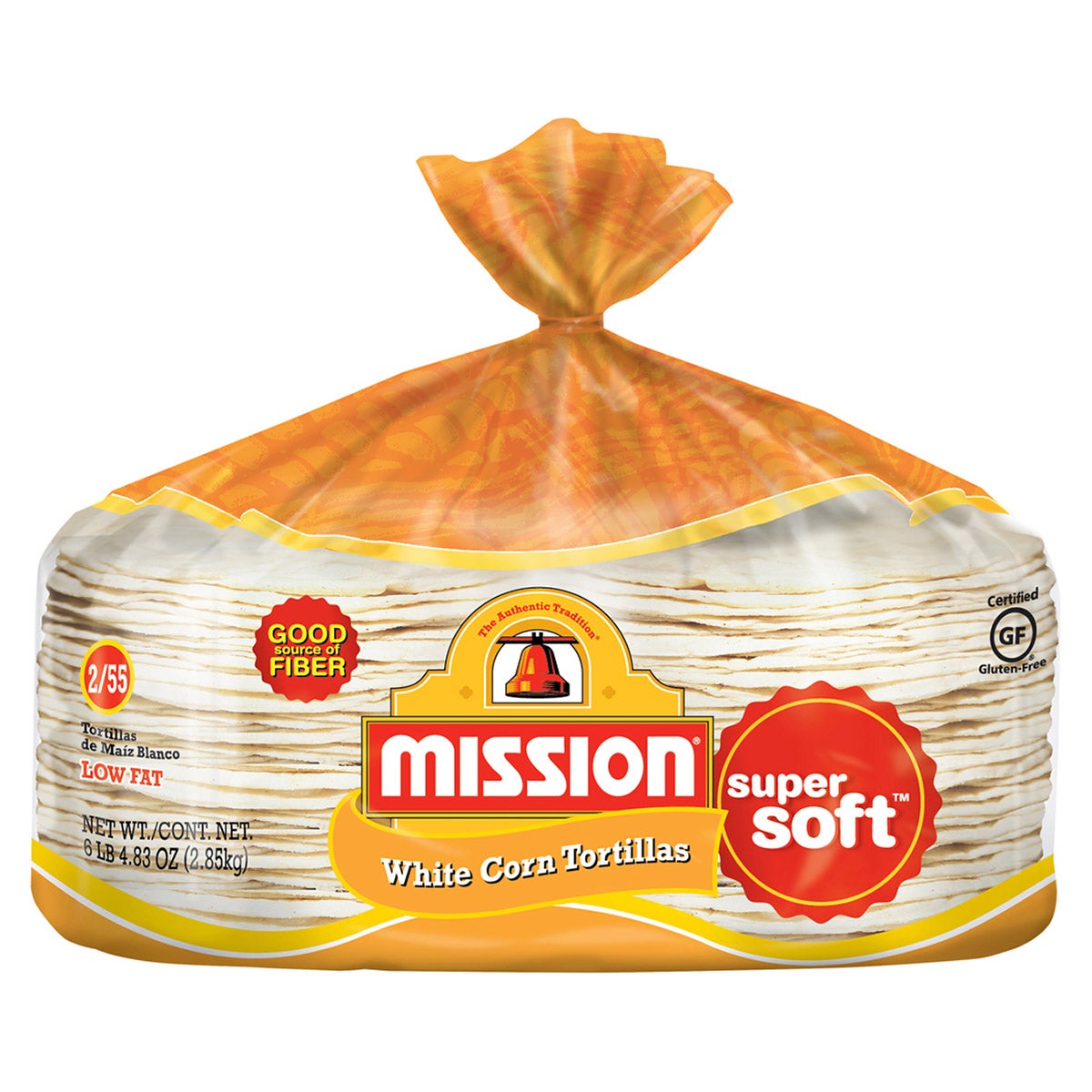 Mission White Corn Tortillas, 2-Pack / 55 Count Each - Image 1