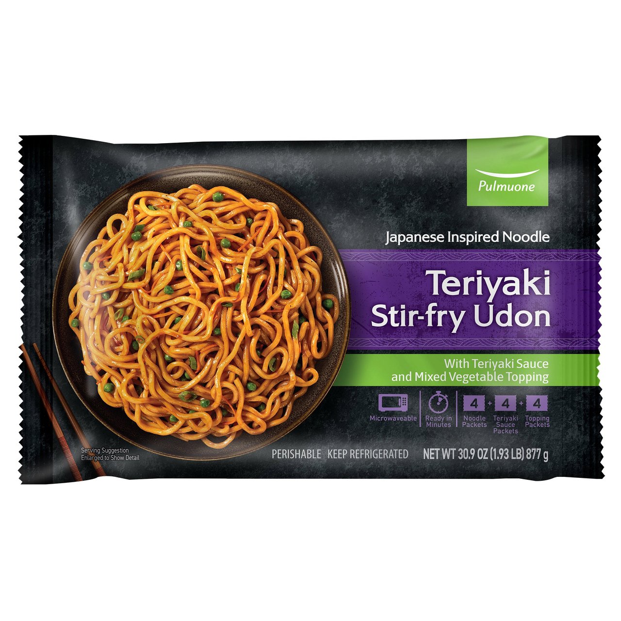 PULMUONE TERIYAKI STIR-FRY UDON 30.9 OZ - Image 1