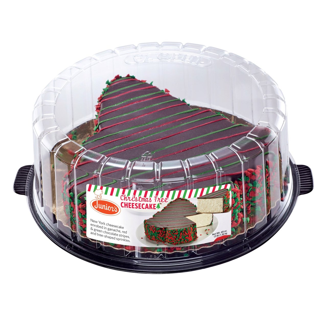 Junior's Tree Cheesecake 48 Ounces (3 lbs) - Image 1