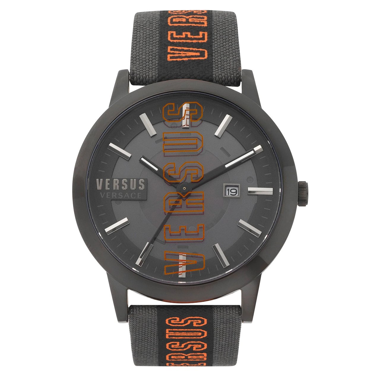 Versus Versace Barbès Canvas Strap Quartz Men's Watch - Image 1