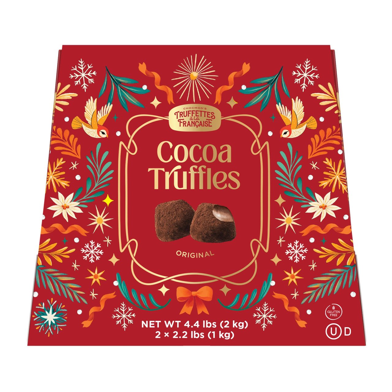 CHOCMOD COCOA TRUFFLES 2/35.2 OZ - Image 1